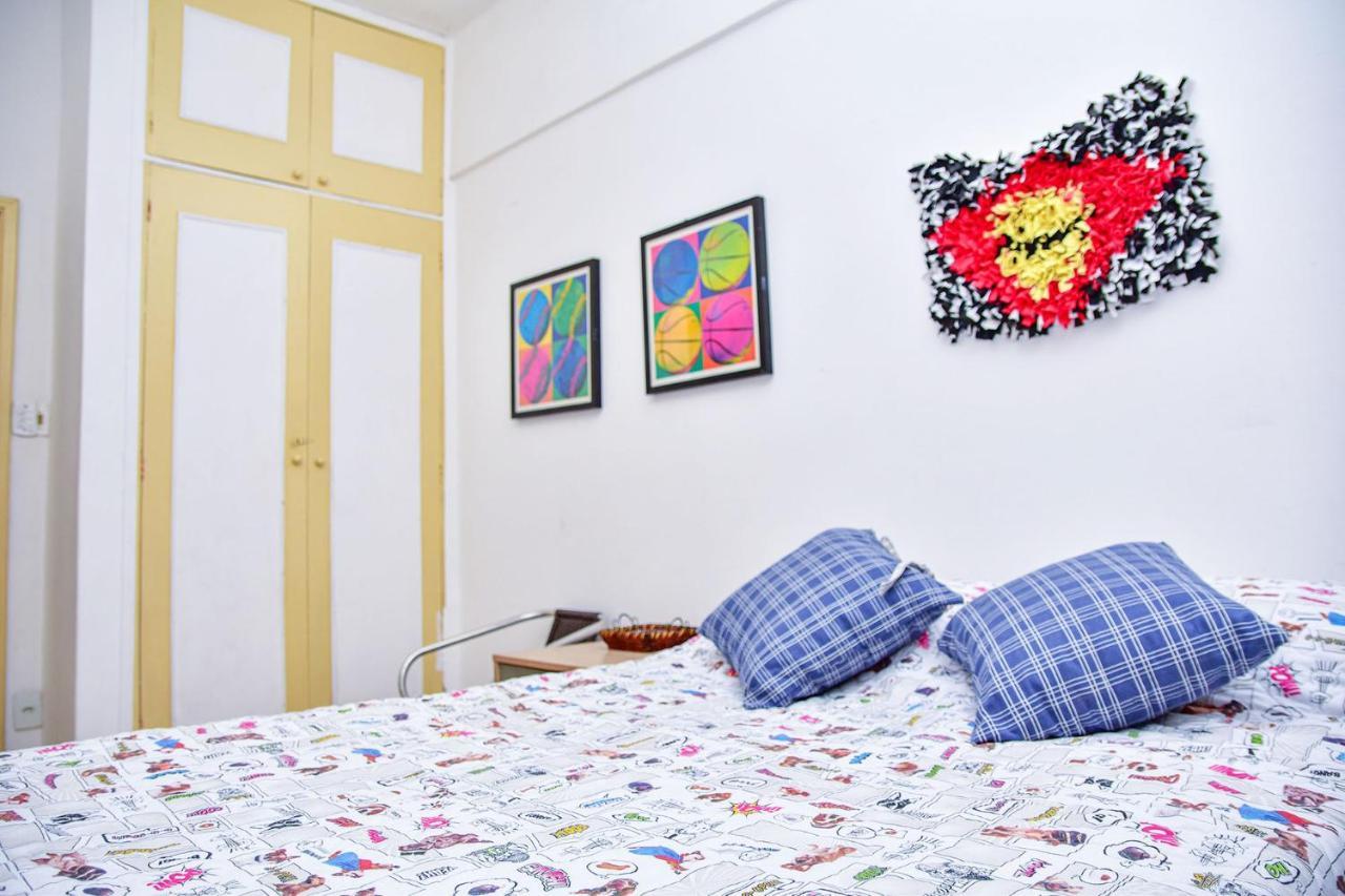 Ferienwohnung Charmoso Apto A Beira-Mar Com Wi-Fi Em Santos Sp Exterior foto