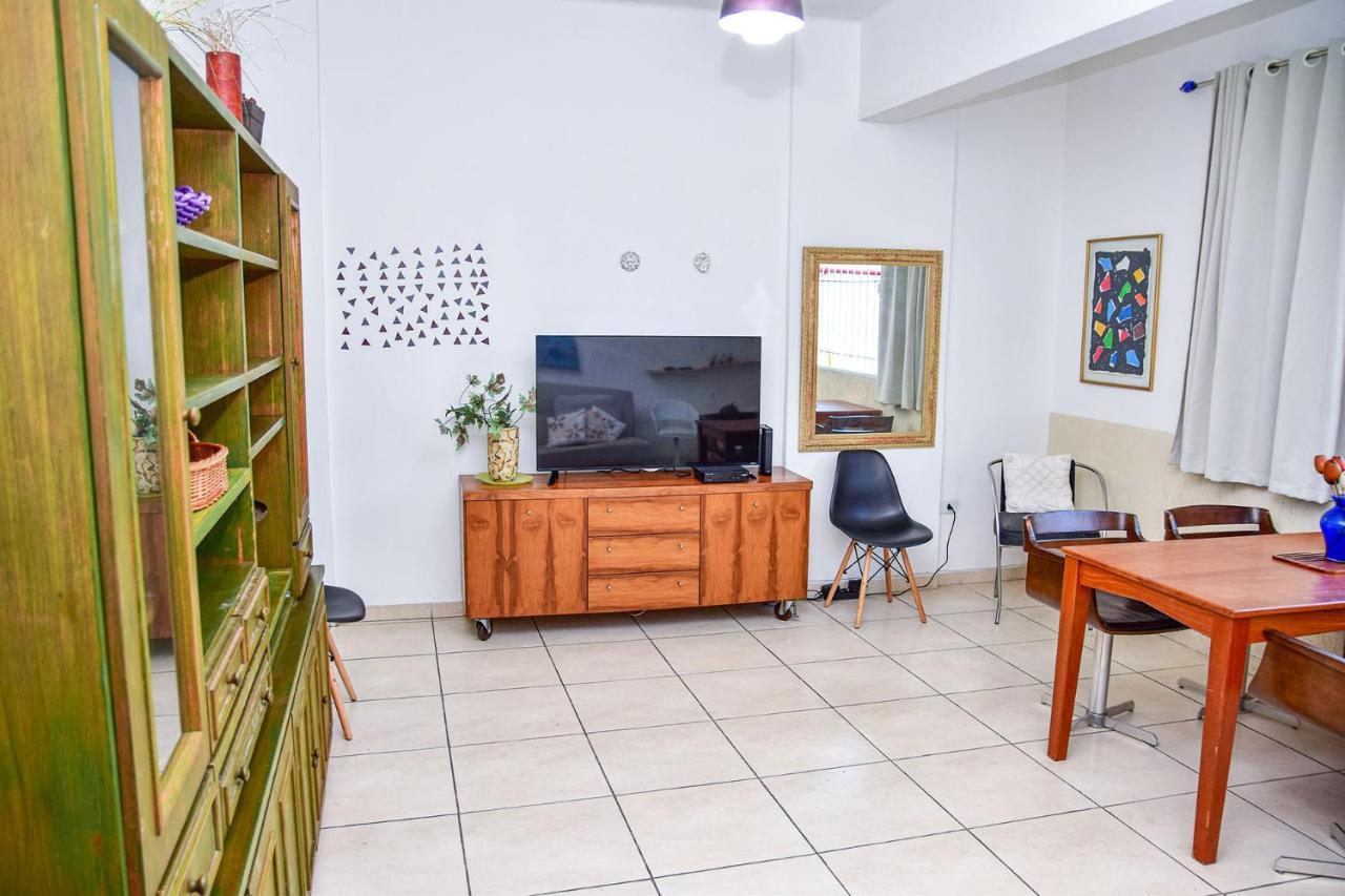 Ferienwohnung Charmoso Apto A Beira-Mar Com Wi-Fi Em Santos Sp Exterior foto