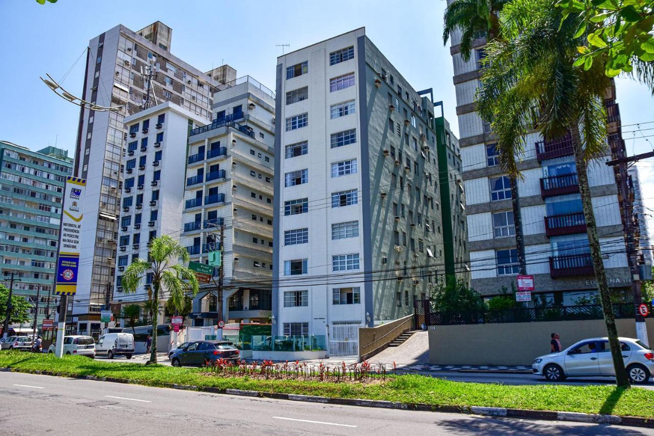 Ferienwohnung Charmoso Apto A Beira-Mar Com Wi-Fi Em Santos Sp Exterior foto